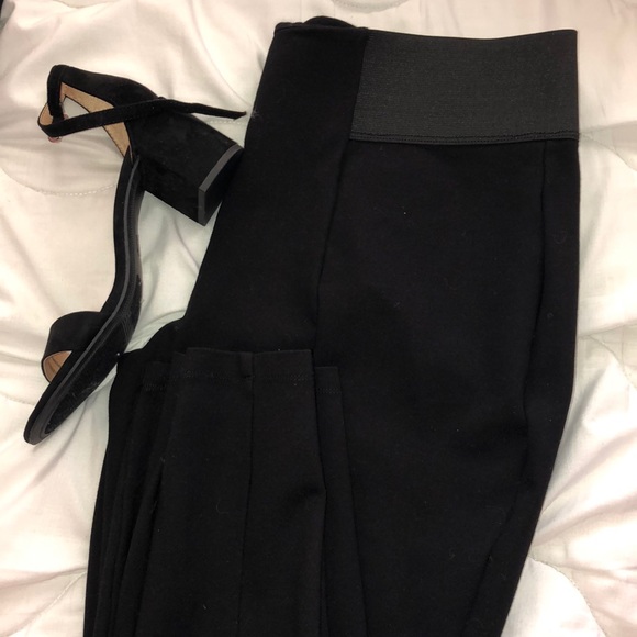 dressy black leggings